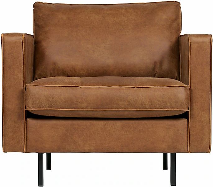 WOOOD Sessel »Rodeo Classic« frei im Raum stellbar, mit recyceltem Leder, H günstig online kaufen