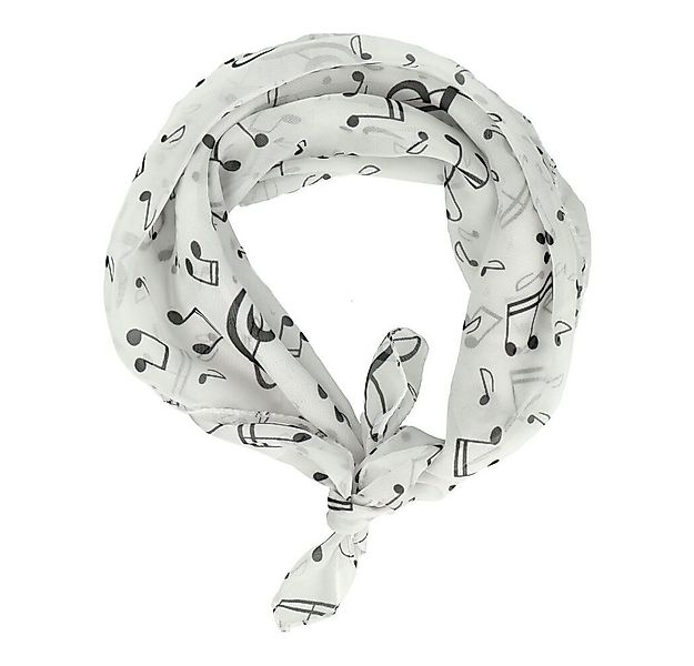 mugesh Schal Chiffon Schal Notenmotive, für Musikerinnen und Musiker günstig online kaufen