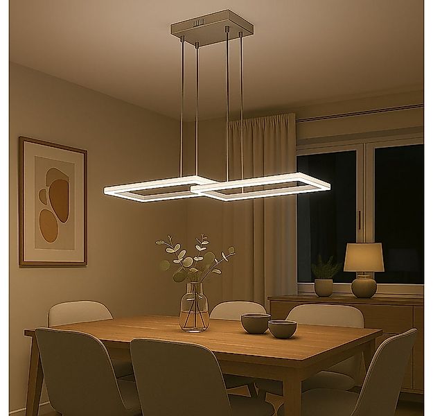 GLOBO LIGHTING LED Deckenleuchte, LED-Leuchtmittel fest verbaut, Warmweiß, günstig online kaufen