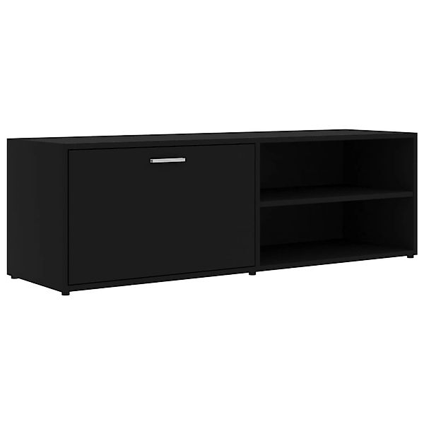 VidaXL TV-Schrank Schwarz 120x34x37 cm Holzwerkstoff  Modell 1 günstig online kaufen