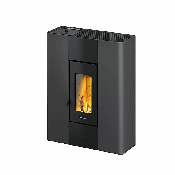 Freepoint Pelletofen Roxy Stahl Anthrazit 2,7-7 kW EEK: A+ günstig online kaufen