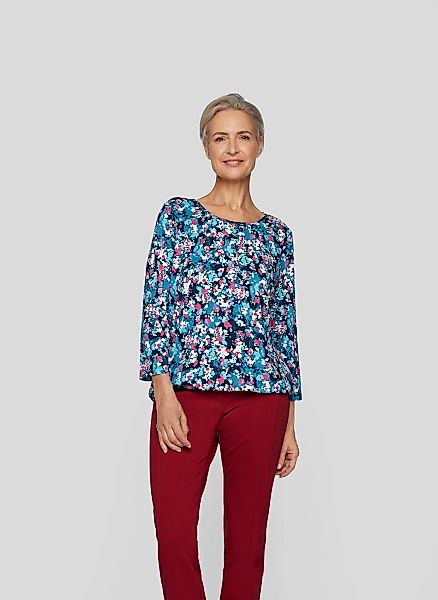 Rabe 3/4-Arm-Shirt, mit Blumenprint günstig online kaufen