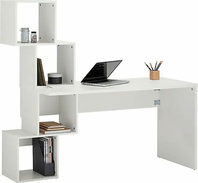 VOGL Möbelfabrik Schreibtisch »Reggi«, mit 4 offenen Fächern günstig online kaufen