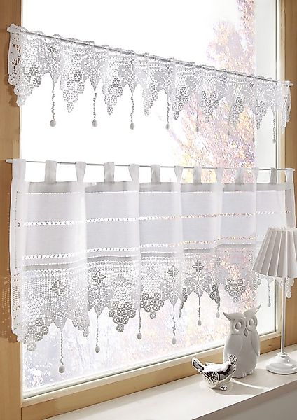 HOSSNER - ART OF HOME DECO Querbehang "Matterhorn" Schlaufen 1 Stk. tlg. Hx günstig online kaufen