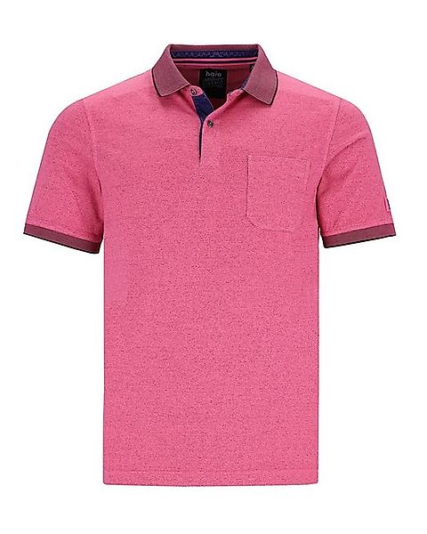 Hajo Poloshirt Jacquard-Poloshirt in Jaspe-Garn günstig online kaufen