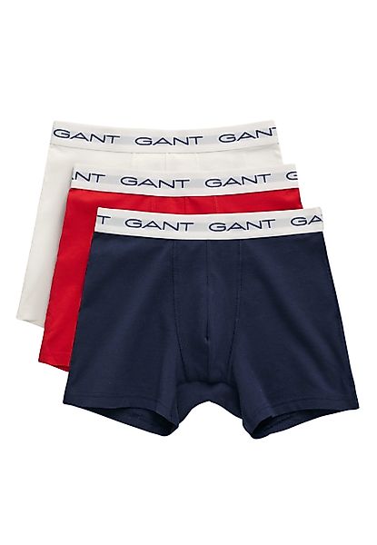 Gant Boxershorts Boxershorts Unterhosen Dreierpack (3-St) günstig online kaufen
