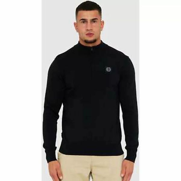 Marshall Artist  Pullover Siren knitted 1/4 zip - black günstig online kaufen