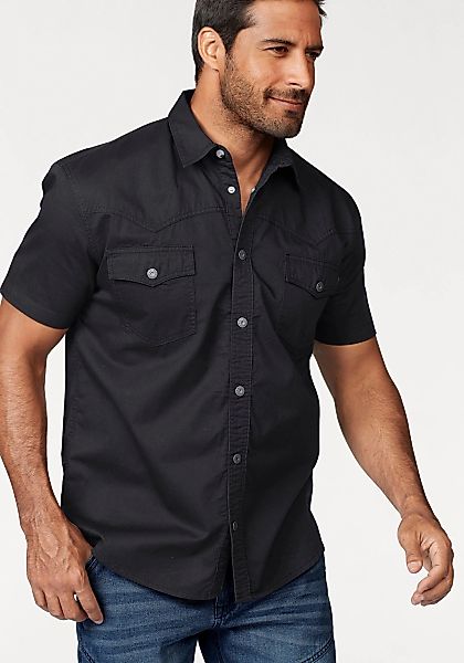 Arizona Kurzarmhemd, im Western-Stil günstig online kaufen