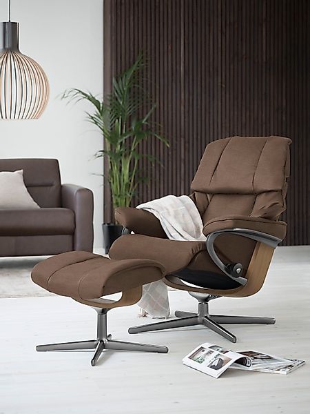 Stressless® Relaxsessel »Reno«, (Set, Relaxsessel mit Hocker), mit Hocker, günstig online kaufen