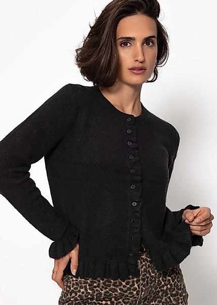 SASSYCLASSY Cardigan Elegante Strickjacke Damen mit günstig online kaufen