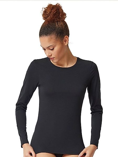 Skiny Unterhemd Damen Shirt langarm Cotton Essentials (Stück, 1-St) - günstig online kaufen