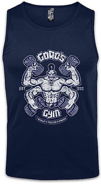 Urban Backwoods Tanktop Goro's Gym Ärmelloses T-Shirt Mortal Criminals Krim günstig online kaufen