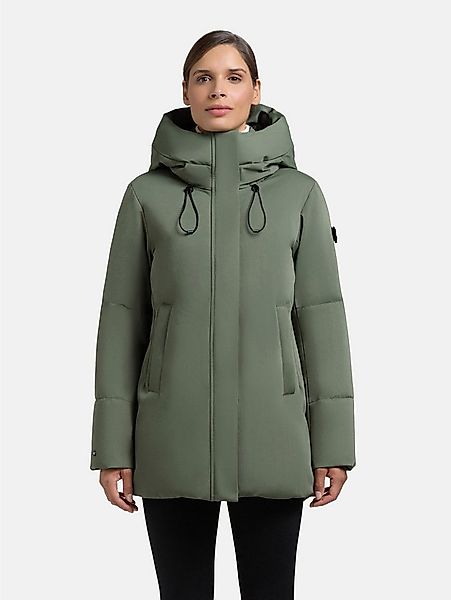 khujo Kurzmantel Allap Warmer Damen Mantel mit innenliegenden Rucksack-Träg günstig online kaufen