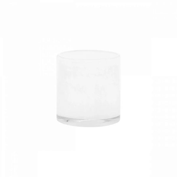 Farbiges Glaswindlicht Saga S H: 8,5 cm L: 8,3 cm White günstig online kaufen