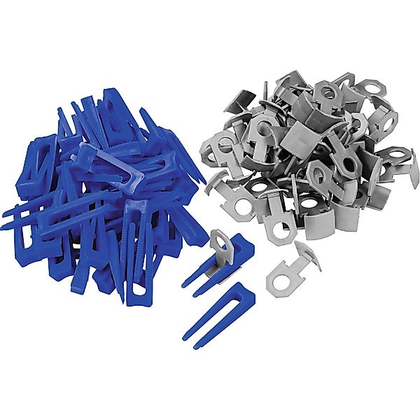 LUX Nivellierhilfe 50 Keile + 50 Clips 1,5 mm günstig online kaufen