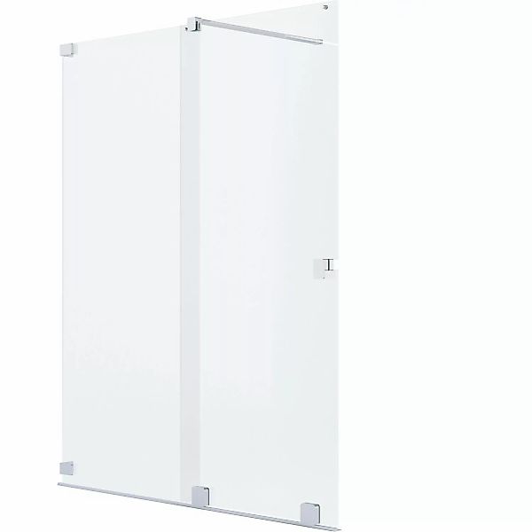 Schöner Wohnen Dusch-Schiebetür Walk-In Silbermatt 120 cm x 200 cm Anschlag günstig online kaufen