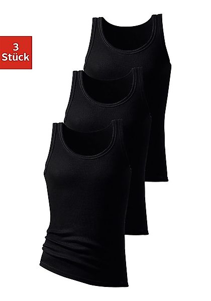 H.I.S Tanktop "Feinripp" Packung, 3 Stk. aus weicher Baumwollqualität günstig online kaufen