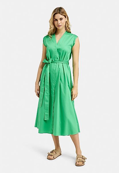 Milano Italy Sommerkleid Eingrifftaschen mit Bindegürtel günstig online kaufen