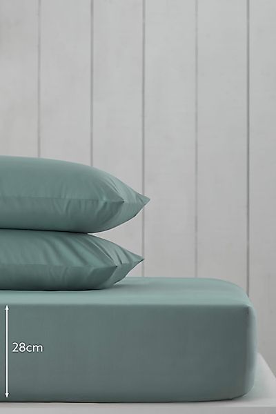 Next Spannbettlaken Spannbettlaken mit hohem Baumwollanteil, günstig online kaufen