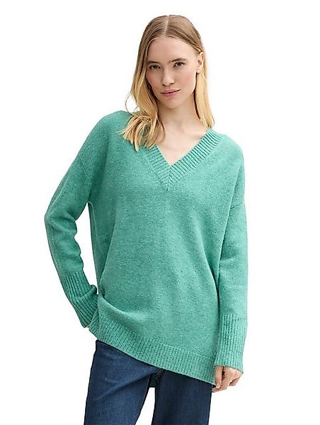 TOM TAILOR Denim Longpullover in Melange Optik günstig online kaufen