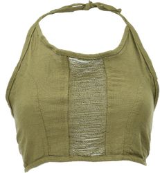 Guru-Shop T-Shirt Goa Top, Psytrance Neckholder günstig online kaufen
