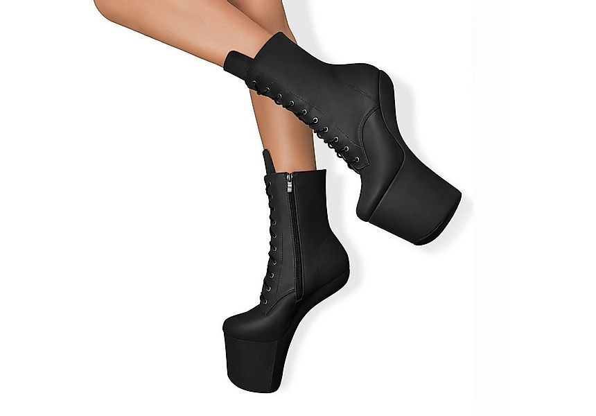 EIS EIS Damenschuhe, Pony High Heel Stiefelette, freischwebende Ferse T-Str günstig online kaufen