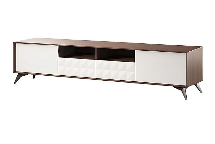 Xlmoebel TV-Schrank Fernsehmöbel aus Holz mit TV-Aufbewahrung und Sideboard günstig online kaufen