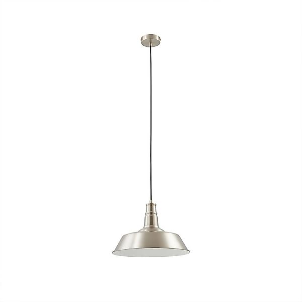 Lindby Pendelleuchte Laylan 10030684 Modern in Alu aus Metall 1-flammig E27 günstig online kaufen