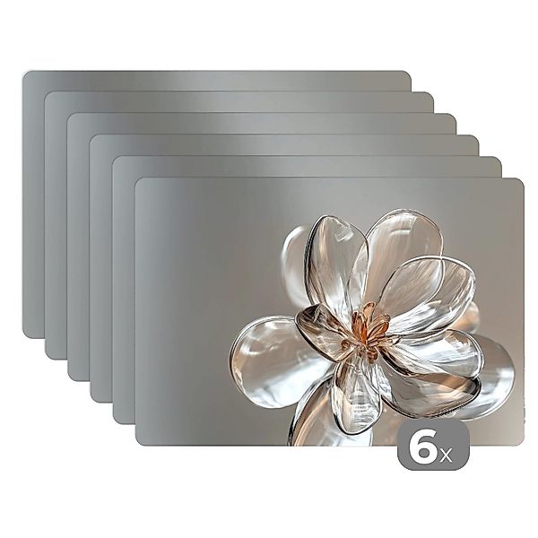 MuchoWow Platzset Blume - Gläser - günstig online kaufen