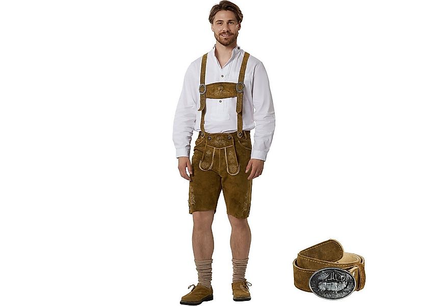 dressforfun Trachtenlederhose Kurze Lederhose günstig online kaufen