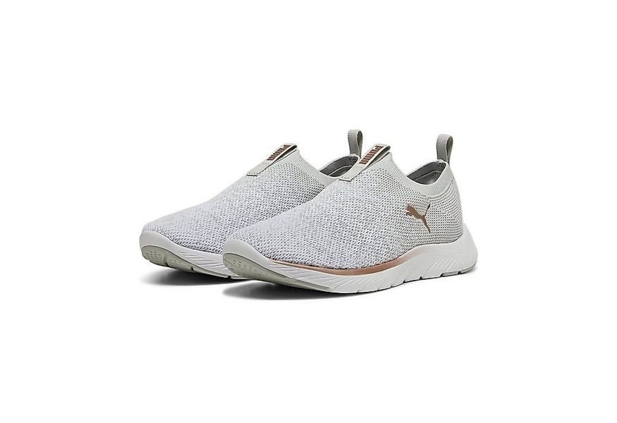PUMA Softride Premier Slip-On Strick-Laufschuhe Damen Trainingsschuh günstig online kaufen