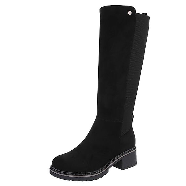 Ital-Design Modische Stiefeletten mit stabilem Absatz günstig online kaufen