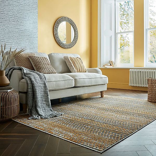 FLAIR RUGS Teppich "Camino" rechteckig 8 mm Höhe Flachgewebe, Skandi, Esszi günstig online kaufen
