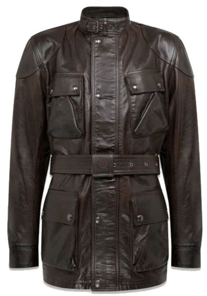 Belstaff Motorradjacke Trialmaster Motorrad Lederjacke protektoren günstig online kaufen