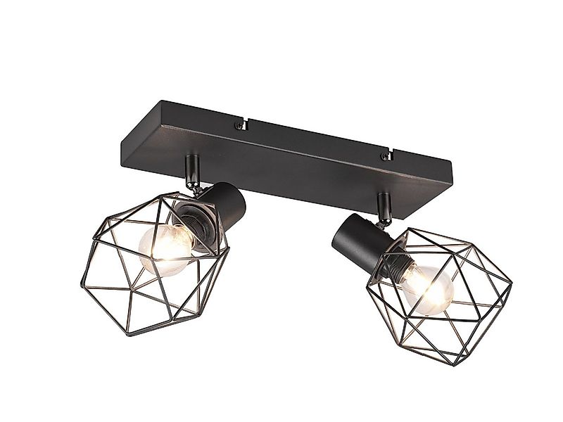 meineWunschleuchte Deckenspots, ohne Leuchtmittel, Decken-lampe Industrie-D günstig online kaufen