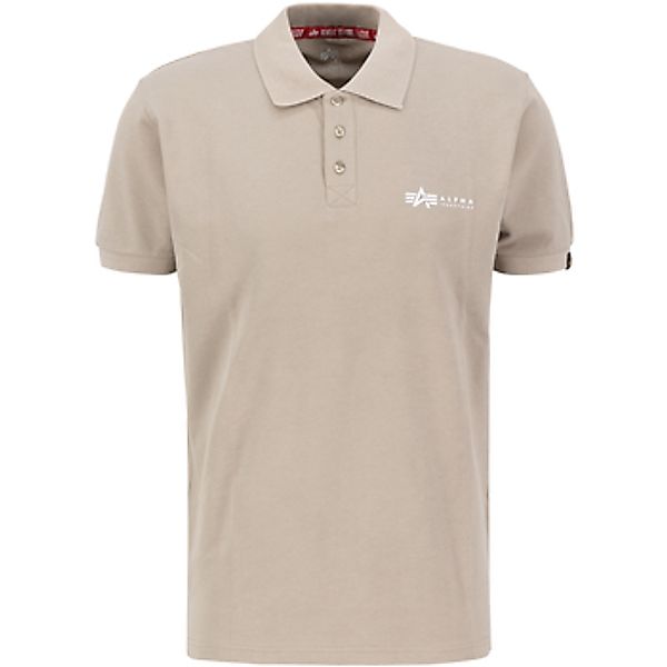 Alpha Industries  Poloshirt Basic Polo Small Logo - vintage sand günstig online kaufen