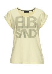 Elbsand T-Shirt Eldis mit Logodruck, Kurzarmshirt günstig online kaufen
