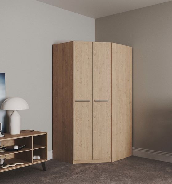 priess Eckkleiderschrank "Barcelona Kleiderschrank Ecklösung Raumwunder" in günstig online kaufen