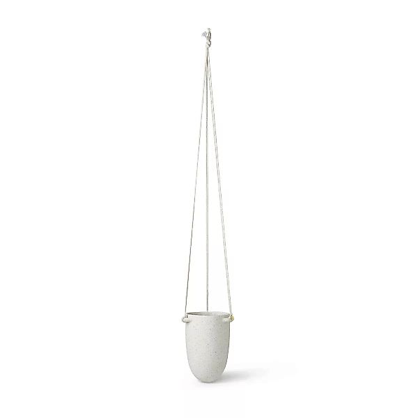 Speckle hängender Blumentopf Ø13,5cm Off-white günstig online kaufen