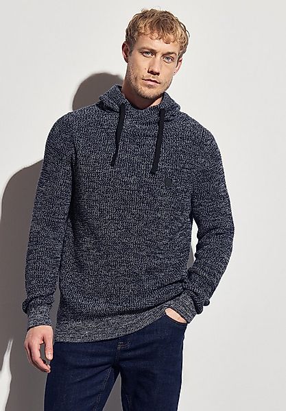 STREET ONE MEN Strickpullover aus reiner Baumwolle günstig online kaufen