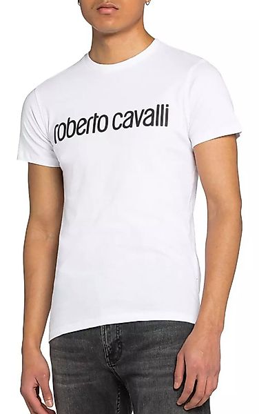 roberto cavalli T-Shirt Signature Logo Slim Fit Shirt Haupt- und exklusivst günstig online kaufen