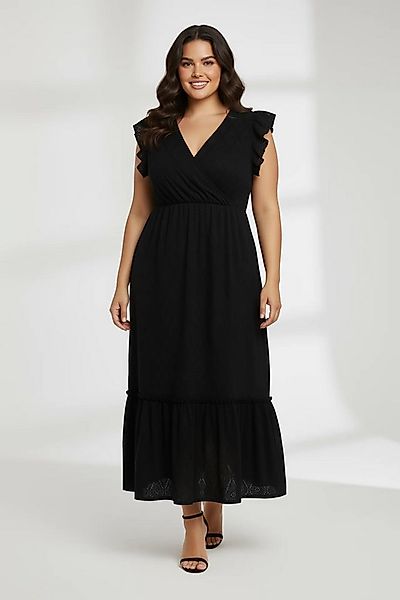 Shape of You Minikleid Langes Wickelkleid günstig online kaufen