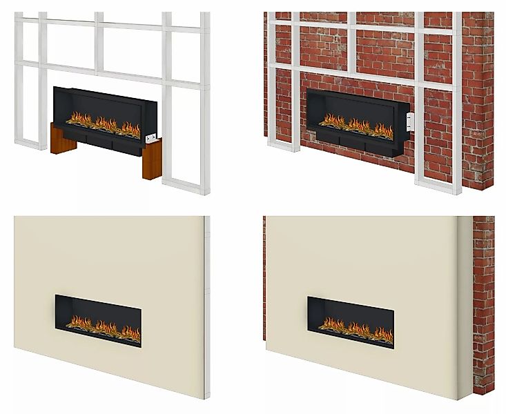 muenkel design wall fire electronic PRO FL 1610 [Opti-myst Elektrokamineins günstig online kaufen