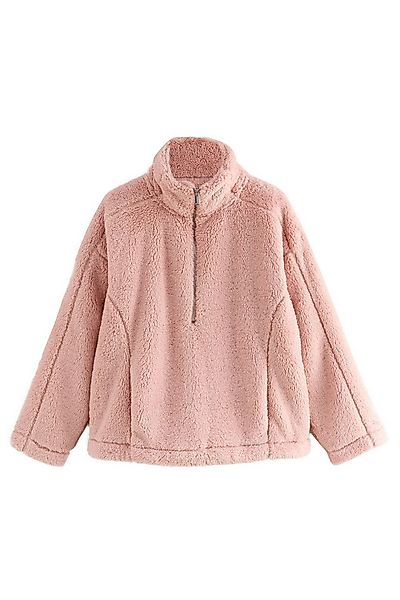 Next Fleecejacke Troyer aus Teddyfell (1-St) günstig online kaufen