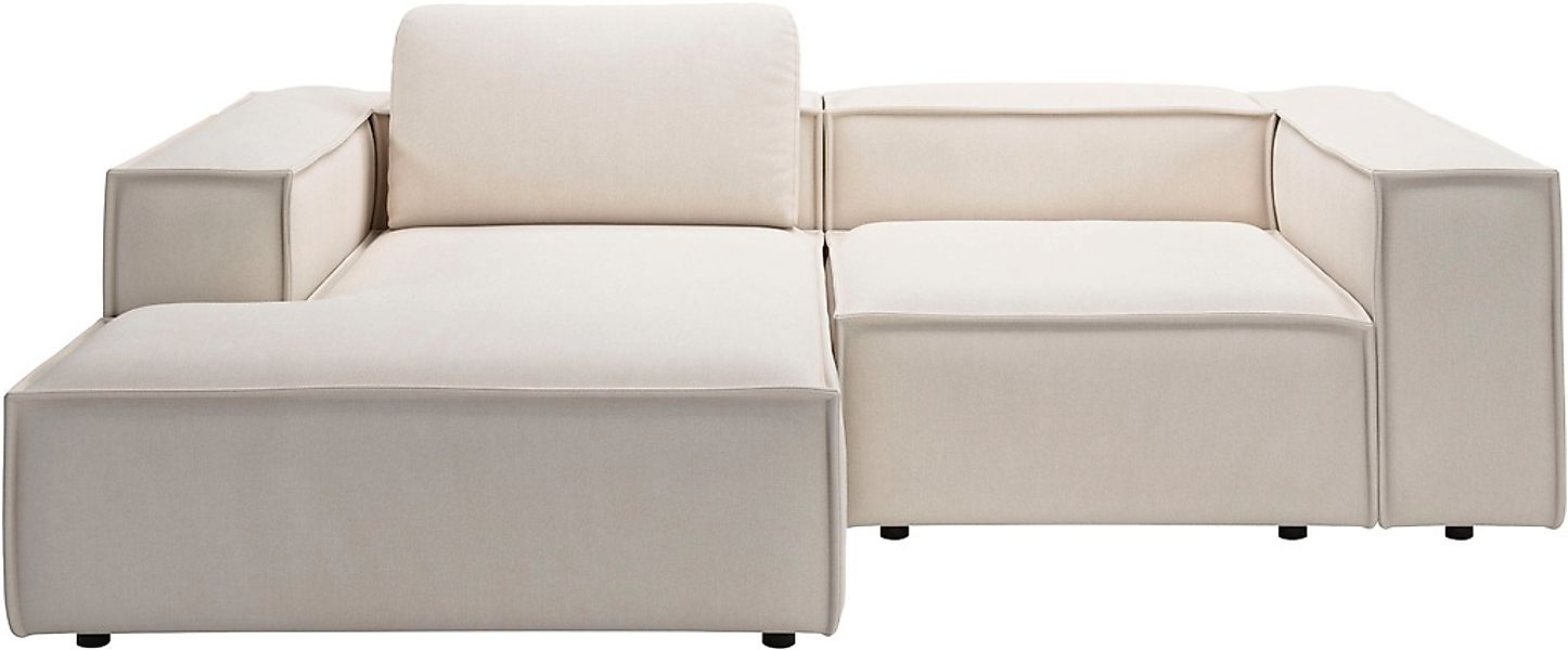 Places of Style Ecksofa "Watertown, kompakte L-Form, 246 cm breite für klei günstig online kaufen
