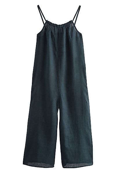Next Jumpsuit Premium-Jumpsuit mit weitem Bein aus 100 % Leinen (1-tlg) günstig online kaufen