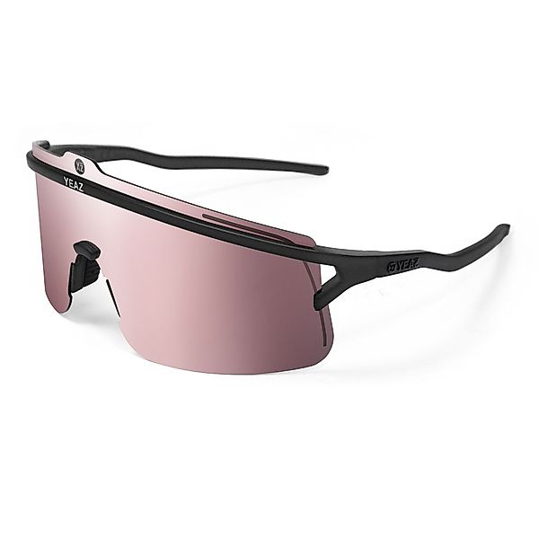 YEAZ Sportbrille SUNSHADE Sport-Sonnenbrille Black/Silver, Erlebe günstig online kaufen