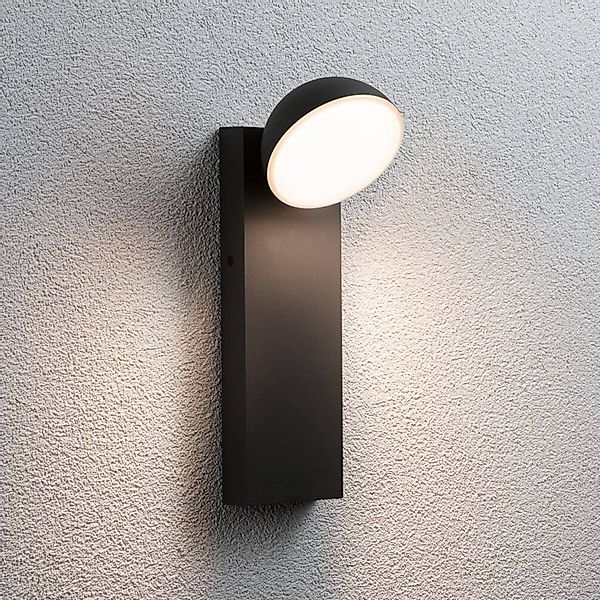 Paulmann LED Außen-Wandleuchte »Puka IP44 rund 110x125mm 3000K 8,5W 460lm 2 günstig online kaufen