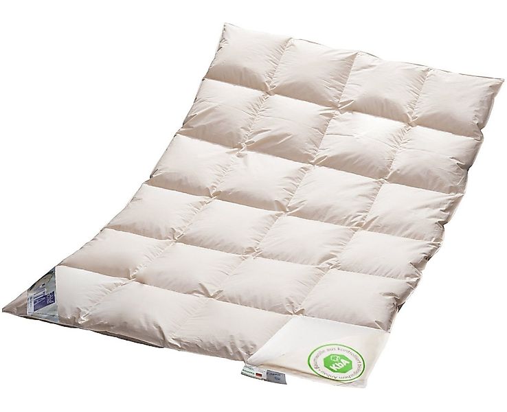 Vitaschlaf Gänsedaunenbettdecke Vitaschlaf® BIO-LUXE-KBA Bettdecken für Som günstig online kaufen