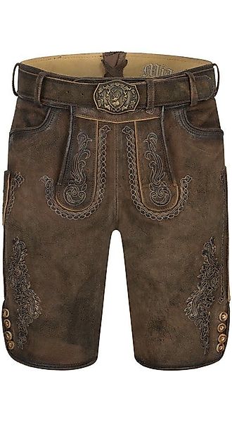 Nübler Trachtenlederhose Lederhose kurz Luther in günstig online kaufen